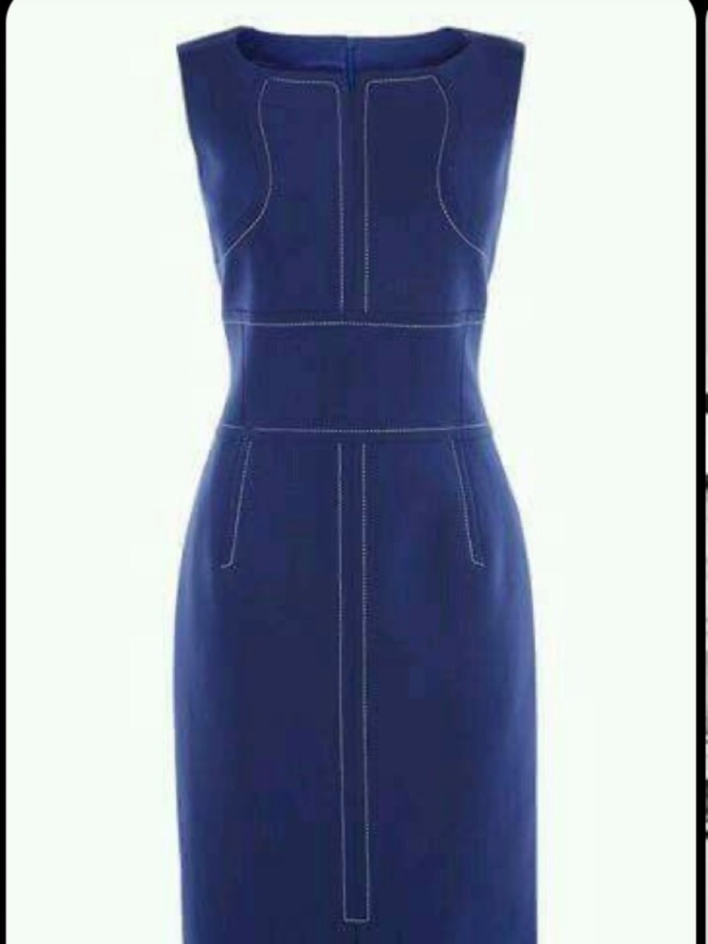 ⭐️ Karen Millen navy blue sheath dress - size 6